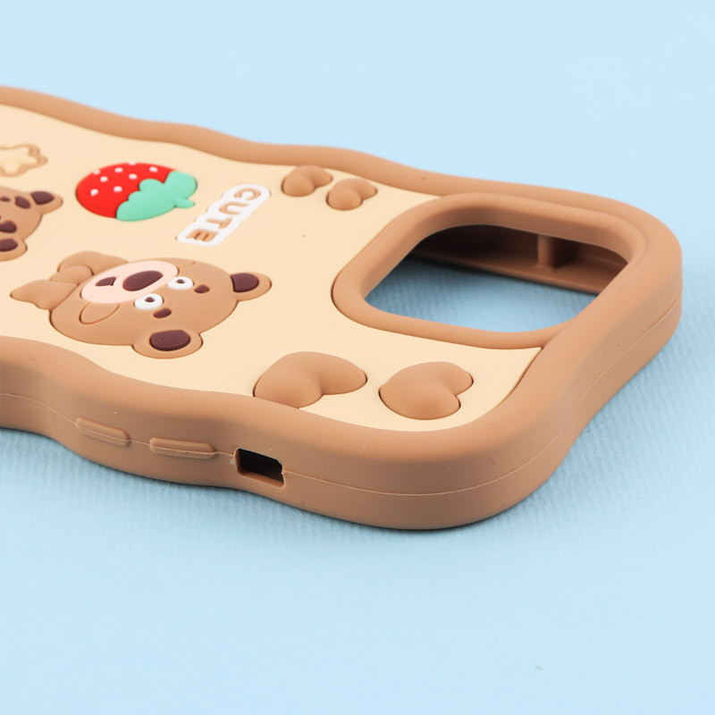 قاب عروسکی Vip Max آیفون iPhone 12 Pro Max / 13 Pro Max طرح Cute Bear
