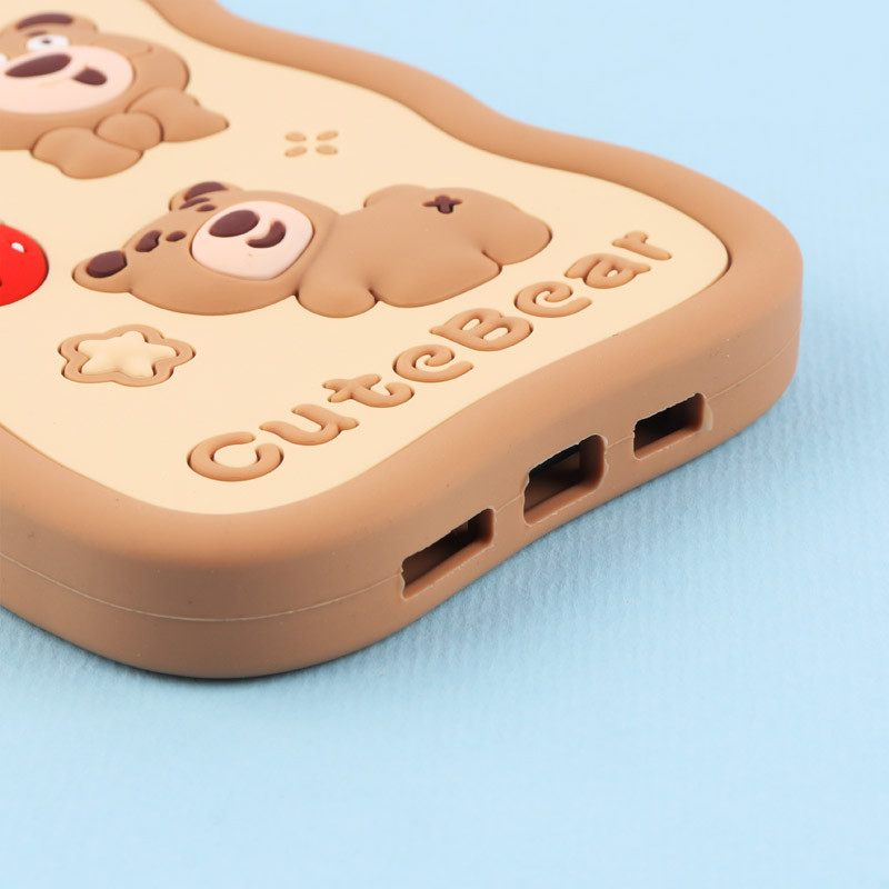 قاب عروسکی Vip Max آیفون iPhone 12 Pro Max / 13 Pro Max طرح Cute Bear