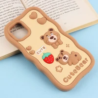 قاب عروسکی Vip Max آیفون iPhone 11 Pro Max طرح Cute Bear