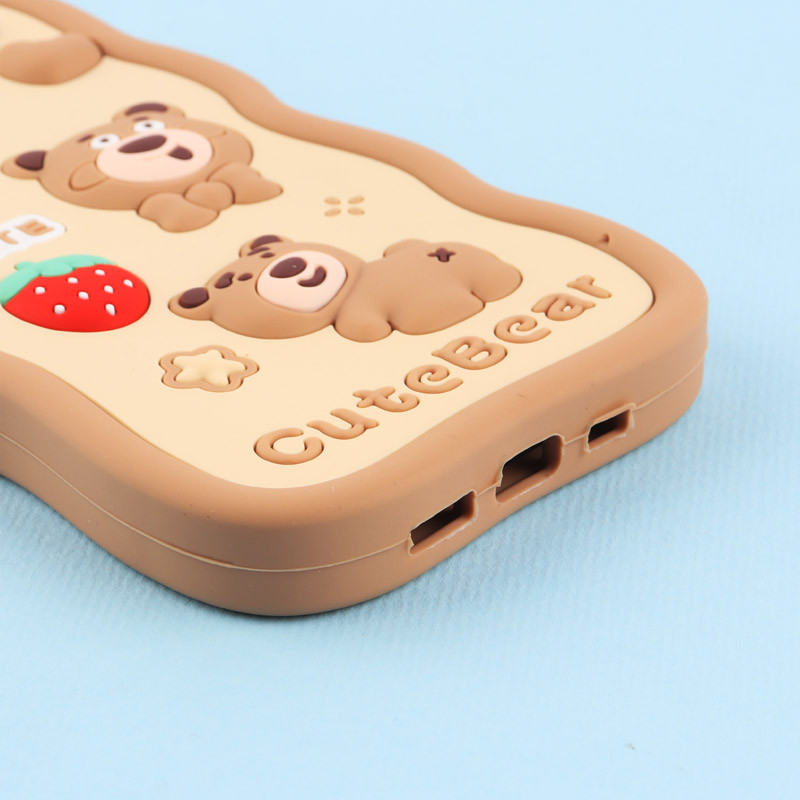 قاب عروسکی Vip Max آیفون iPhone 13 / 14 طرح Cute Bear