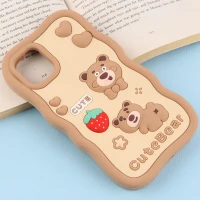 قاب عروسکی Vip Max آیفون iPhone 11 طرح Cute Bear