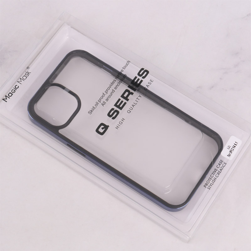 قاب Q Series آیفون iPhone 13 / 14 شفاف دور براق