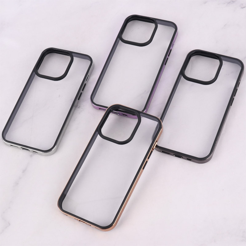 قاب Q Series آیفون iPhone 14 Pro شفاف دور براق