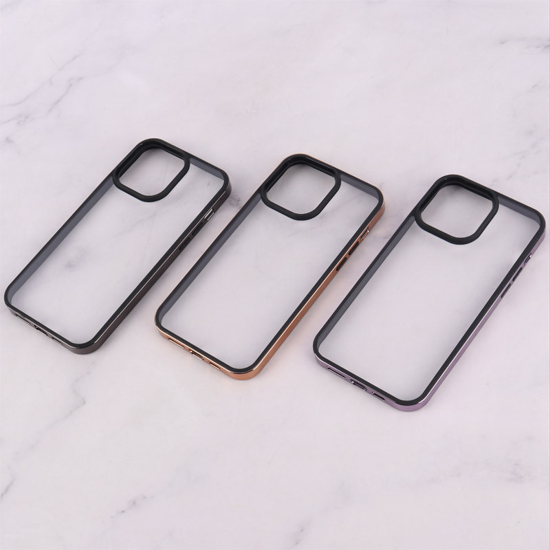 قاب Q Series آیفون iPhone 14 Pro Max شفاف دور براق