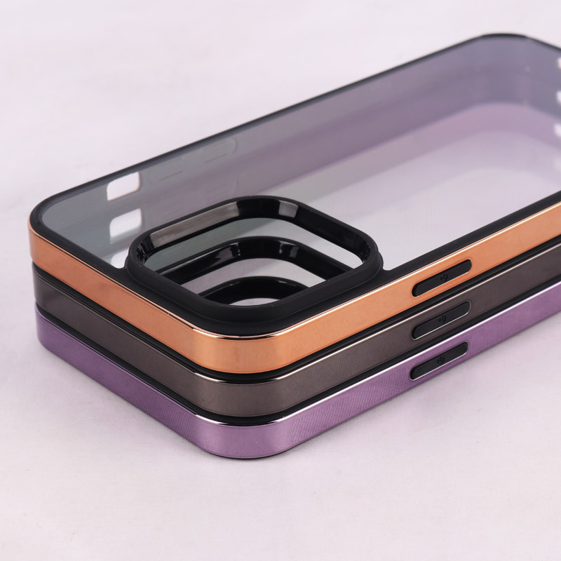 قاب Q Series آیفون iPhone 14 Pro Max شفاف دور براق