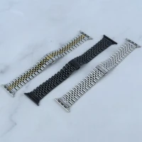 بند اپل واچ رولکسی 5 بید Guoi سایز 42/44/45/49 میلی متری