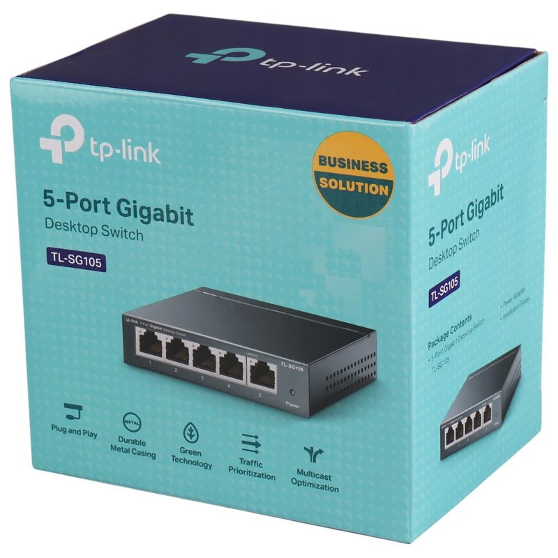 سوییچ 5 پورت تی پی لینک TL-SG105