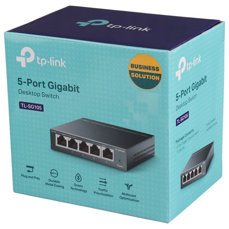 سوییچ 5 پورت تی پی لینک TL-SG105