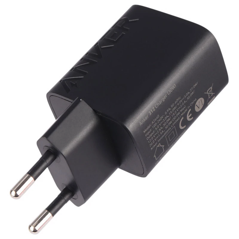 شارژر دیواری 30 وات انکر A2640 PD 3A