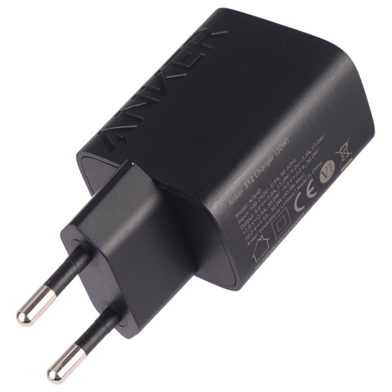 شارژر دیواری 30 وات انکر A2640 PD 3A