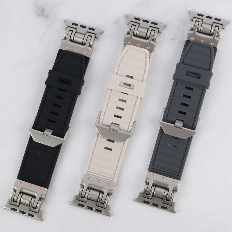 بند اپل واچ سیلیکونی Smart Watch Band سایز 42/44/45/49 میلی متری