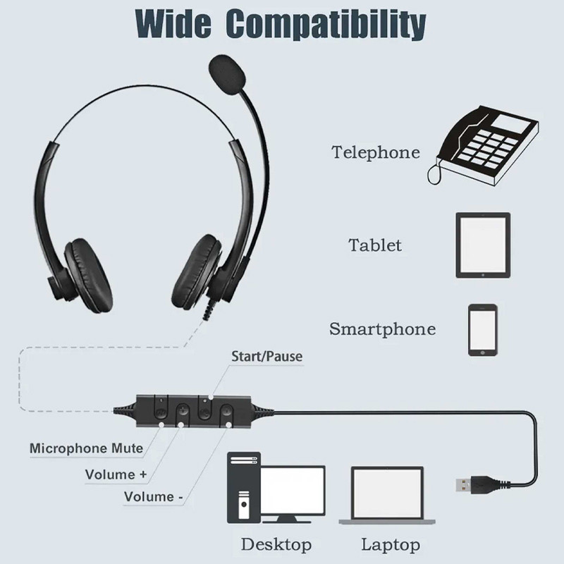 هدست سیم دار Beien A26 USB