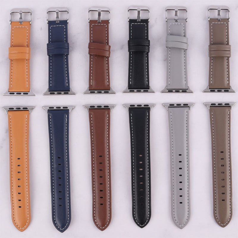 بند اپل واچ چرمی Watch Band سایز 42/44/45/49 میلی متری کد 3