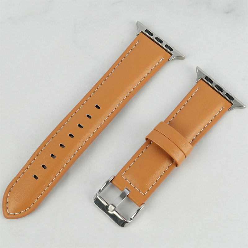 بند اپل واچ چرمی Watch Band سایز 42/44/45/49 میلی متری کد 3