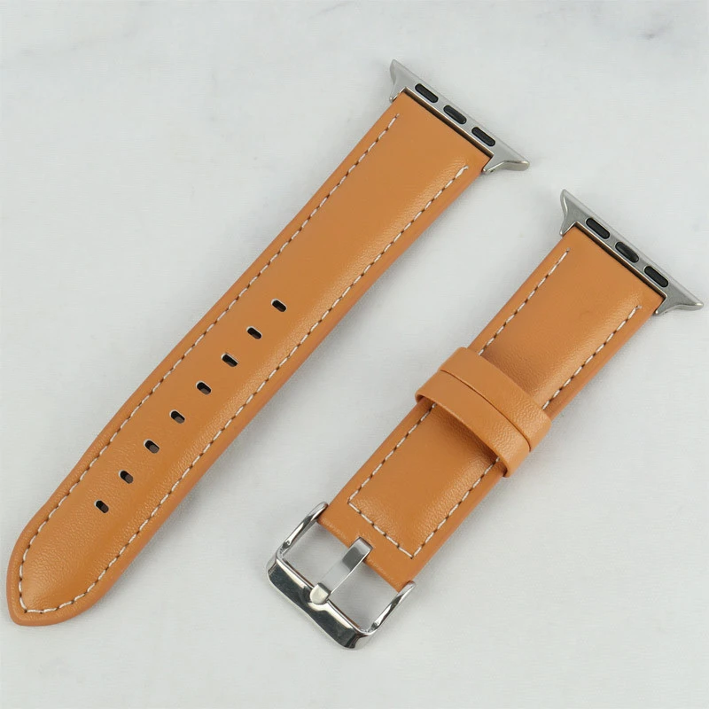 بند اپل واچ چرمی Watch Band سایز 42/44/45/49 میلی متری کد 3
