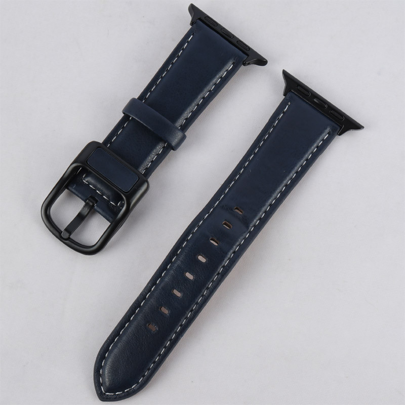 بند اپل واچ چرمی Watch Band سایز 42/44/45/49 میلی متری کد 4