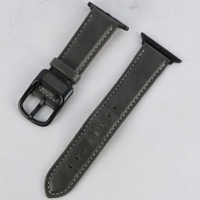 بند اپل واچ چرمی Watch Band سایز 42/44/45/49 میلی متری کد 4