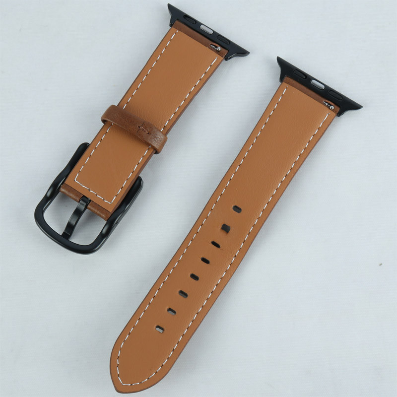 بند اپل واچ چرمی Watch Band سایز 42/44/45/49 میلی متری کد 4