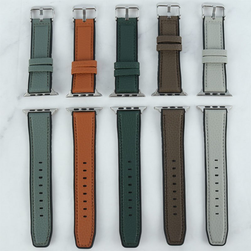 بند اپل واچ چرمی Watch Band سایز 42/44/45/49 میلی متری کد 6