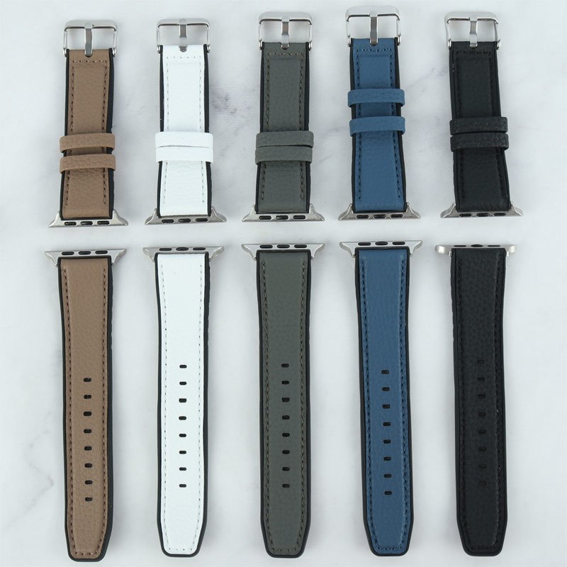 بند اپل واچ چرمی Watch Band سایز 42/44/45/49 میلی متری کد 6