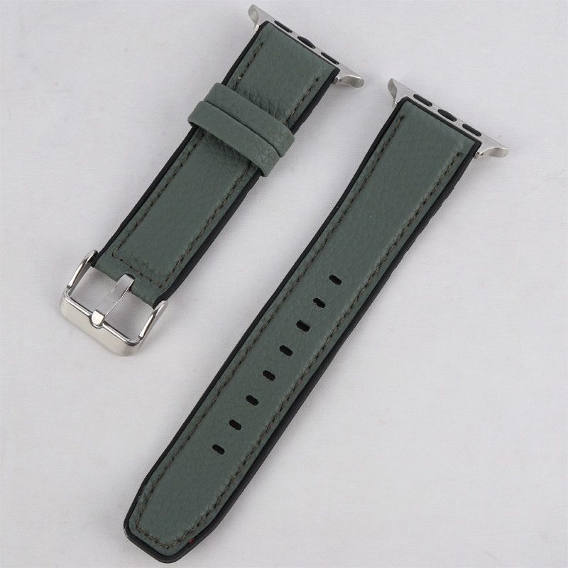 بند اپل واچ چرمی Watch Band سایز 42/44/45/49 میلی متری کد 6