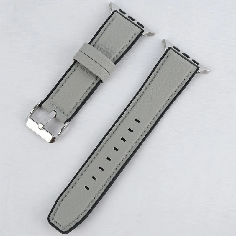 بند اپل واچ چرمی Watch Band سایز 42/44/45/49 میلی متری کد 6