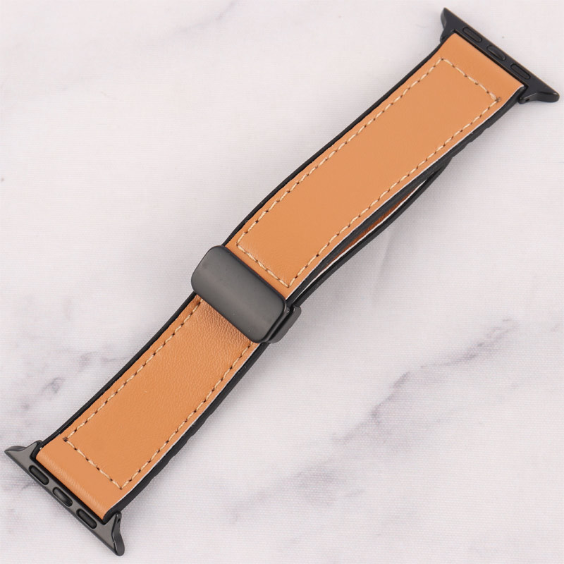 بند اپل واچ چرمی Watch Band سایز 42/44/45/49 میلی متری کد 7