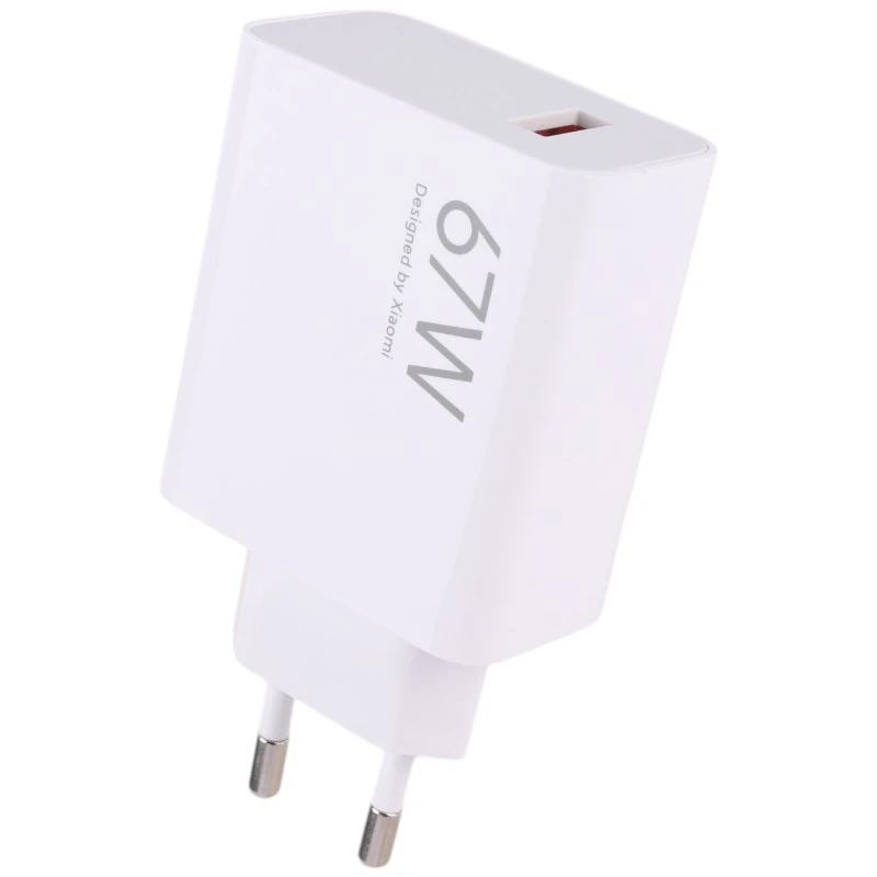 شارژر دیواری 67 وات شیائومی MDY-14-EW 3A سرجعبه + کابل تایپ سی و جعبه گوشی