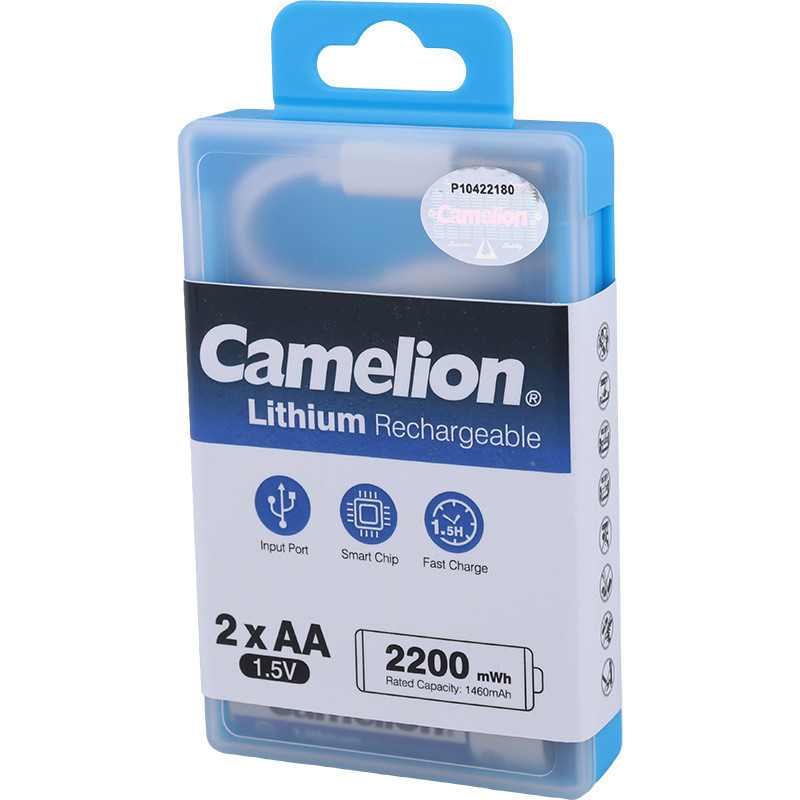 باتری دوتایی قلمی شارژی Camelion UB-AA2200-PBH2 AA 2200mAh