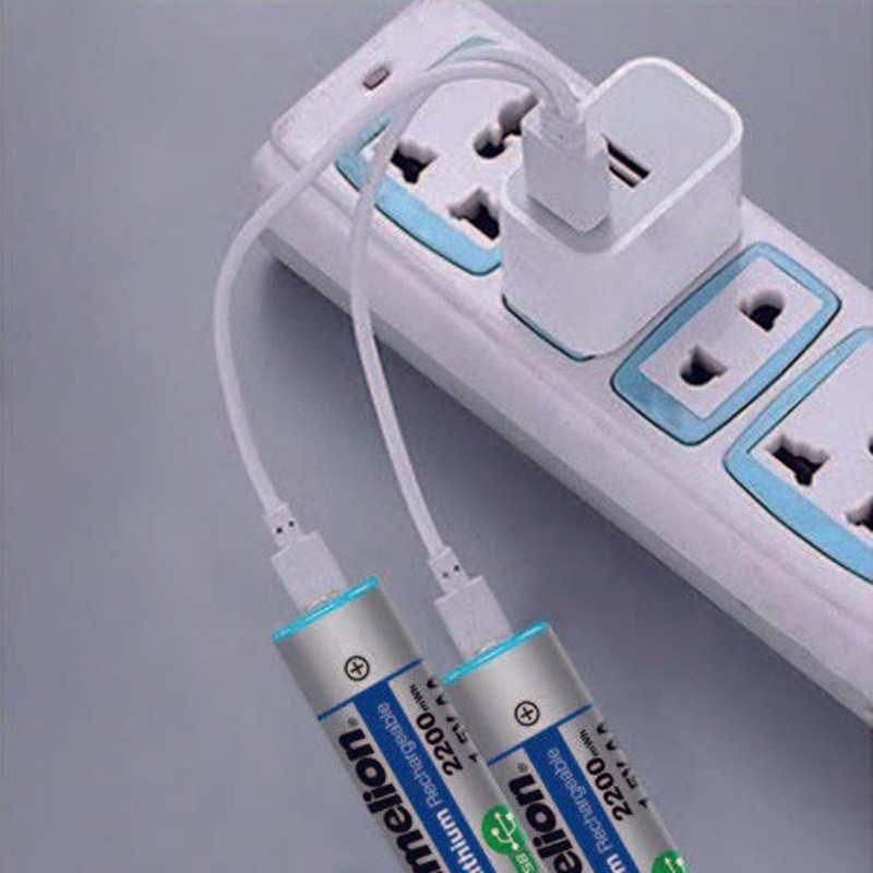 باتری دوتایی قلمی شارژی Camelion UB-AA2200-PBH2 AA 2200mAh