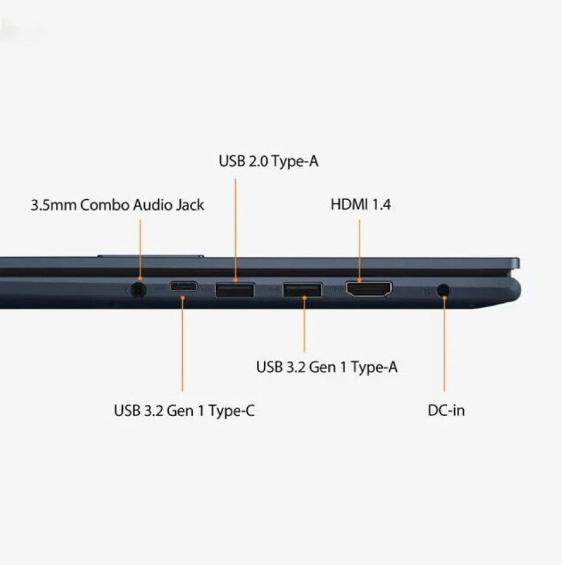 لپ تاپ ایسوس 15.6 اینچی VivoBook 15 F1502ZA Core i7 1255U 16GB 512GB SSD
