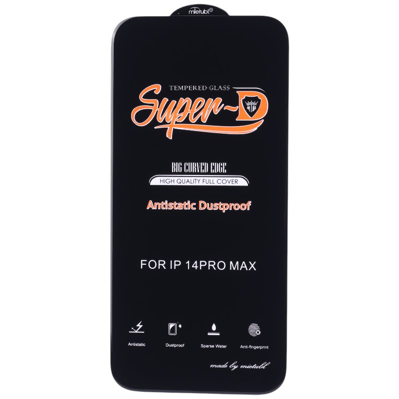 گلس Super D آنتی استاتیک میتوبل آیفون iPhone 14 Pro Max