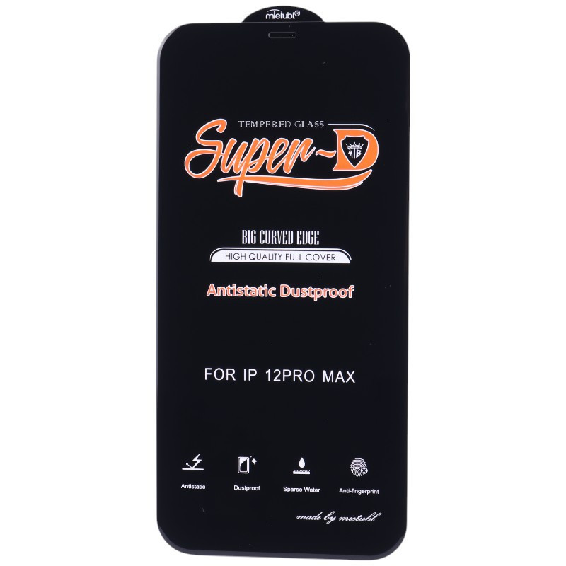 گلس Super D آنتی استاتیک میتوبل آیفون iPhone 12 Pro Max