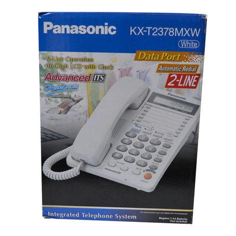 تلفن رومیزی پاناسونیک Panasonic KX-T2378MXW