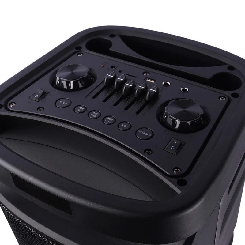 اسپیکر چمدانی بلوتوثی GY-1022 + میکروفون و ریموت کنترل