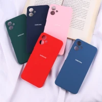 قاب سیلیکونی اصلی زیربسته سامسونگ Galaxy A06 محافظ لنزدار