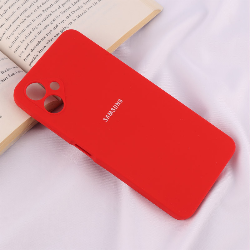 قاب سیلیکونی اصلی زیربسته سامسونگ Galaxy A06 محافظ لنزدار