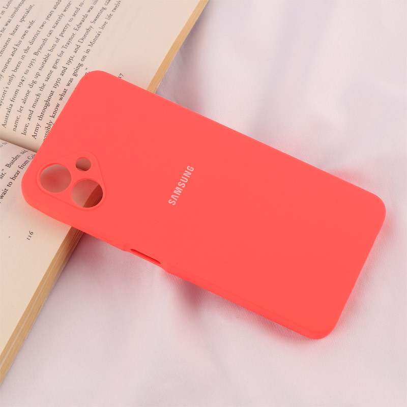 قاب سیلیکونی اصلی زیربسته سامسونگ Galaxy A06 محافظ لنزدار