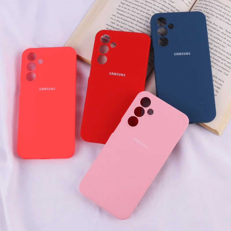 قاب سیلیکونی اصلی زیربسته سامسونگ Galaxy A16 4G / A16 5G محافظ لنزدار