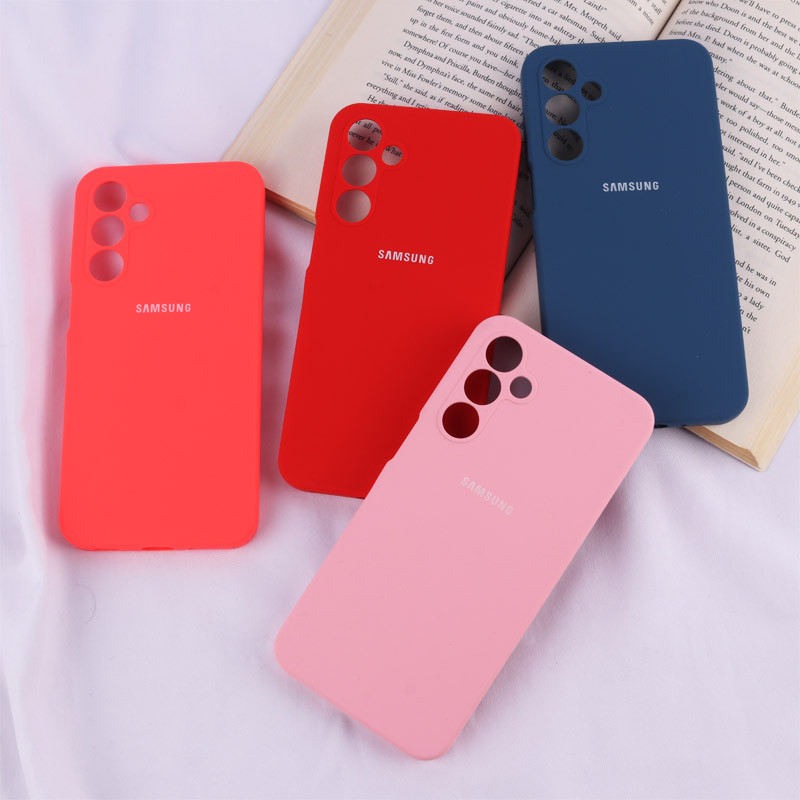 قاب سیلیکونی اصلی زیربسته سامسونگ Galaxy A16 4G / A16 5G محافظ لنزدار