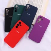 قاب سیلیکونی اصلی زیربسته سامسونگ Galaxy A16 4G / A16 5G محافظ لنزدار