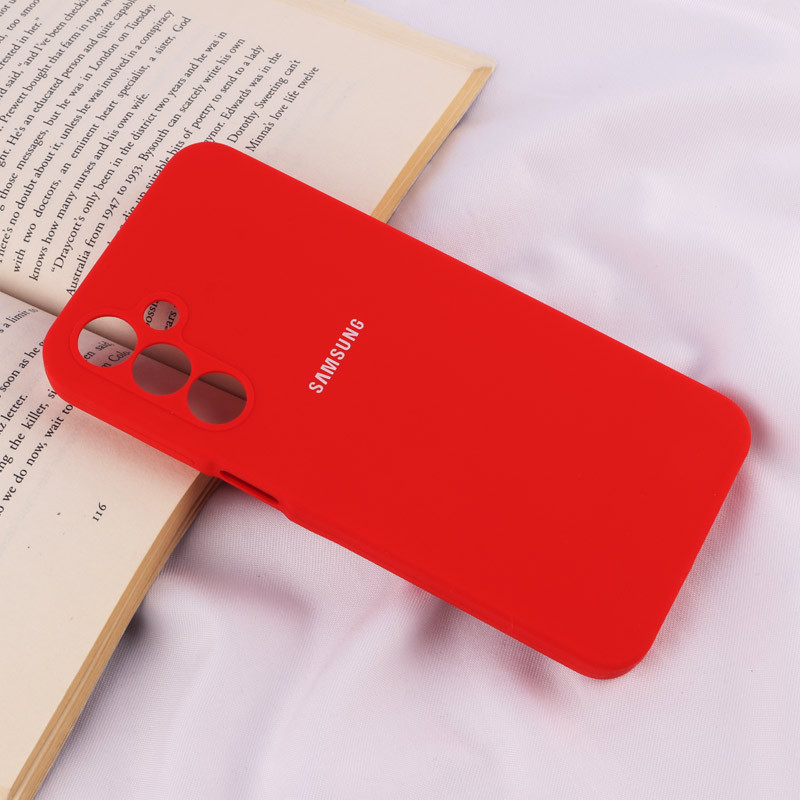 قاب سیلیکونی اصلی زیربسته سامسونگ Galaxy A16 4G / A16 5G محافظ لنزدار