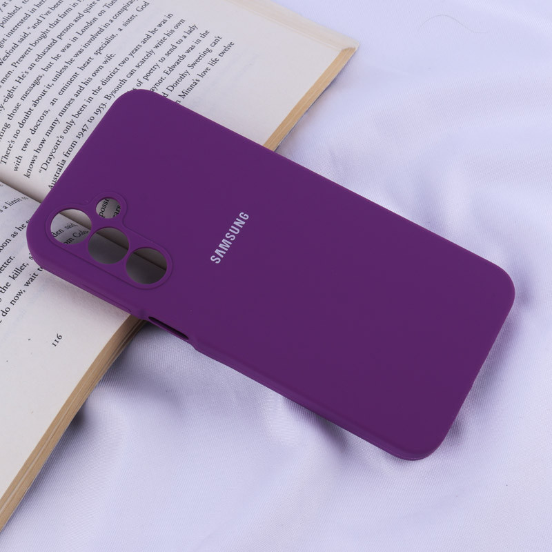 قاب سیلیکونی اصلی زیربسته سامسونگ Galaxy A16 4G / A16 5G محافظ لنزدار