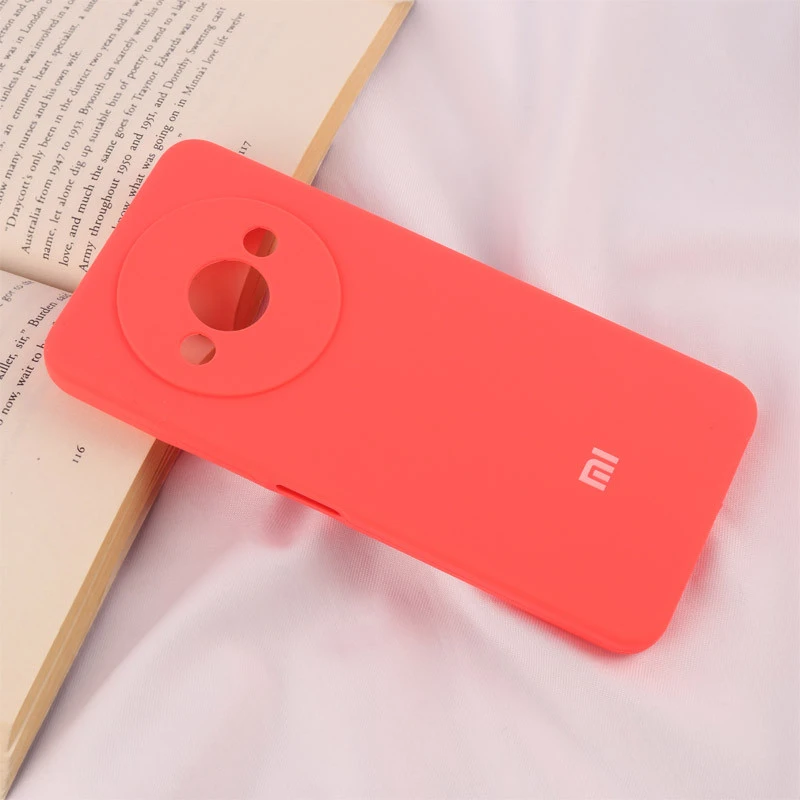 قاب سیلیکونی اصلی زیربسته شیائومی Redmi A3 / A3X محافظ لنزدار