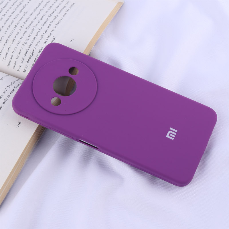 قاب سیلیکونی اصلی زیربسته شیائومی Redmi A3 / A3X محافظ لنزدار