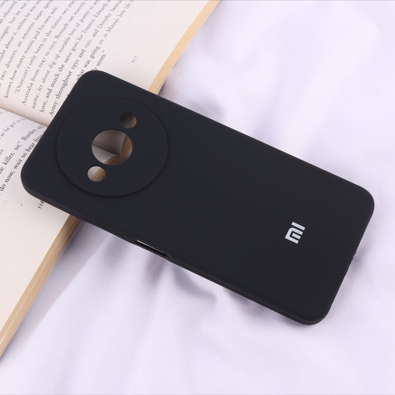 قاب سیلیکونی اصلی زیربسته شیائومی Redmi A3 / A3X محافظ لنزدار