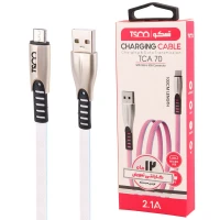 کابل میکرو یو اس بی TSCO TCA 70 2.1A 1m