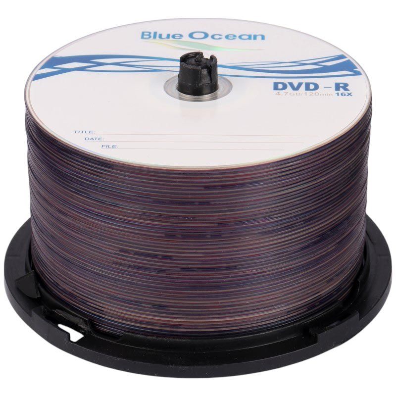 DVD خام بلوشن Blue Ocean print بسته 50 عددی