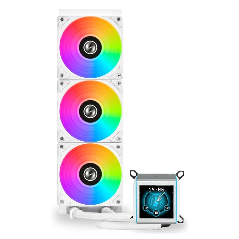 فن خنک کننده CPU لیان لی LIAN LI GA II LCD 360 White