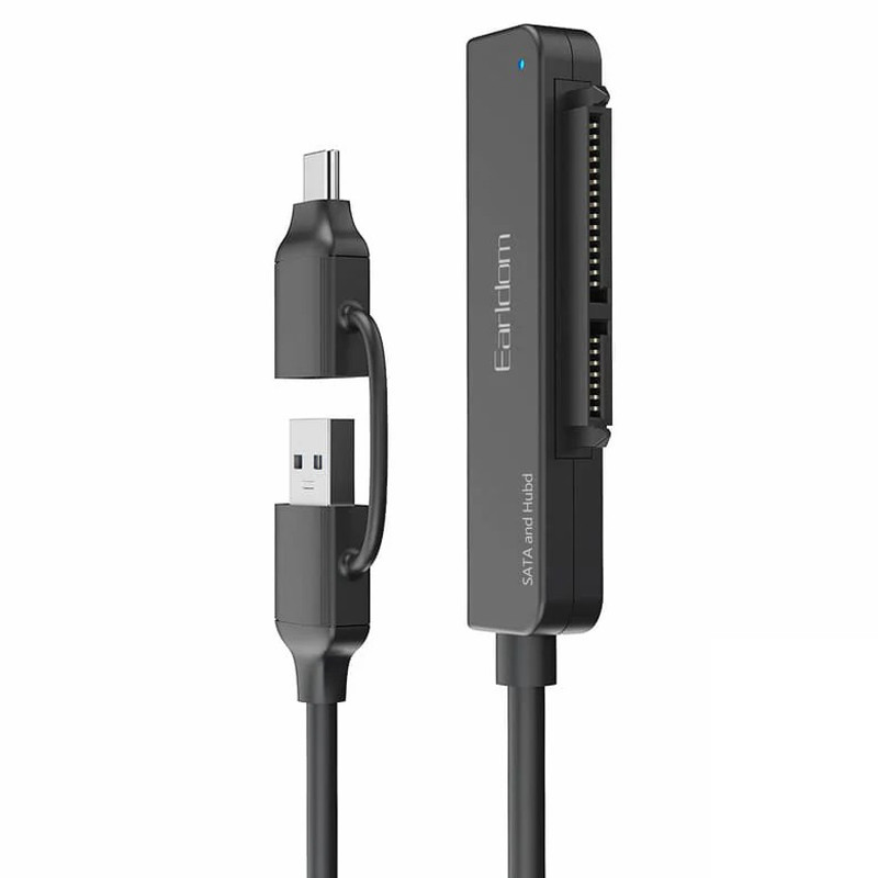 تبدیل سیم وصل Earldom ET-W36 Type-C / USB 3.0 To SATA